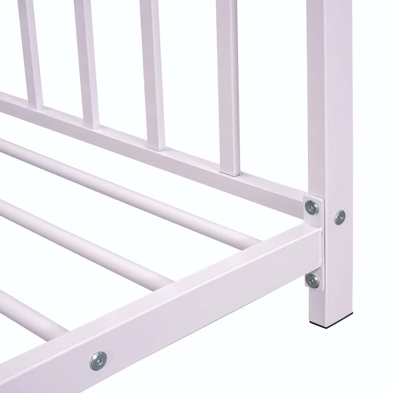 Metal House Platform Bed