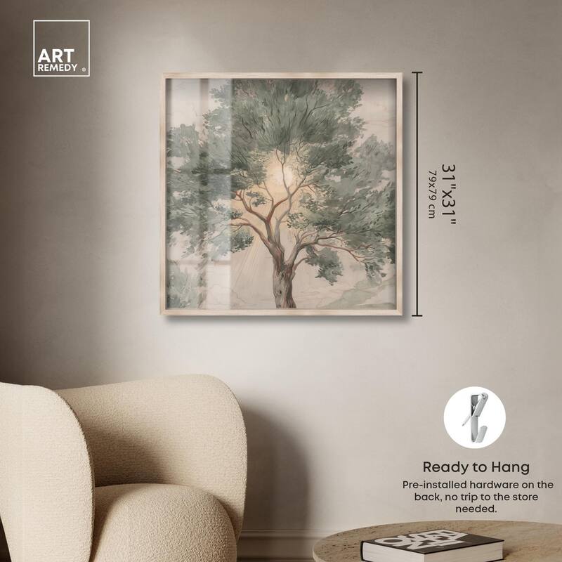 Emanating Branches II Shadowbox by Art Remedy