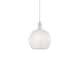 Option Brushed Satin Nickel / White Mouchette