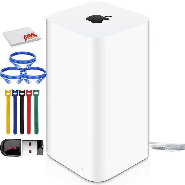 Apple Airport Time Capsule 2tb Storage 5th Generation Me177ll A 3 Overstock