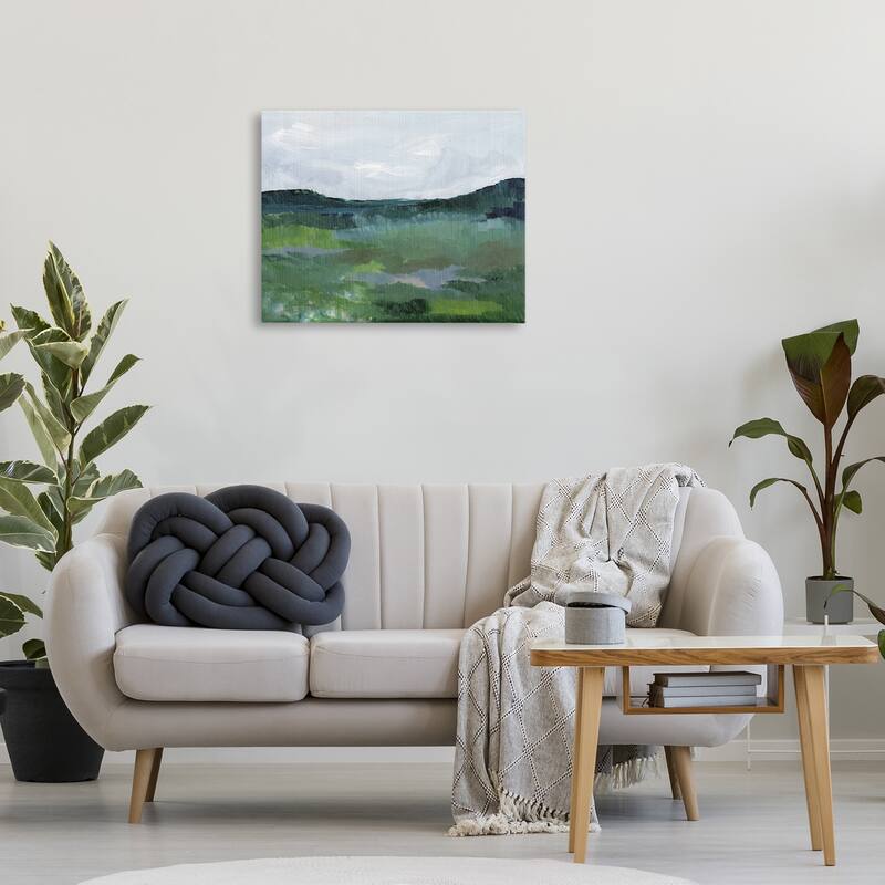 Stupell Brushed Tranquil Landscape Canvas Wall Art Design By Nikita Jariwala