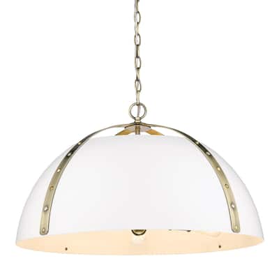 Golden Lighting Aldrich 5 Light 25" Wide Pendant