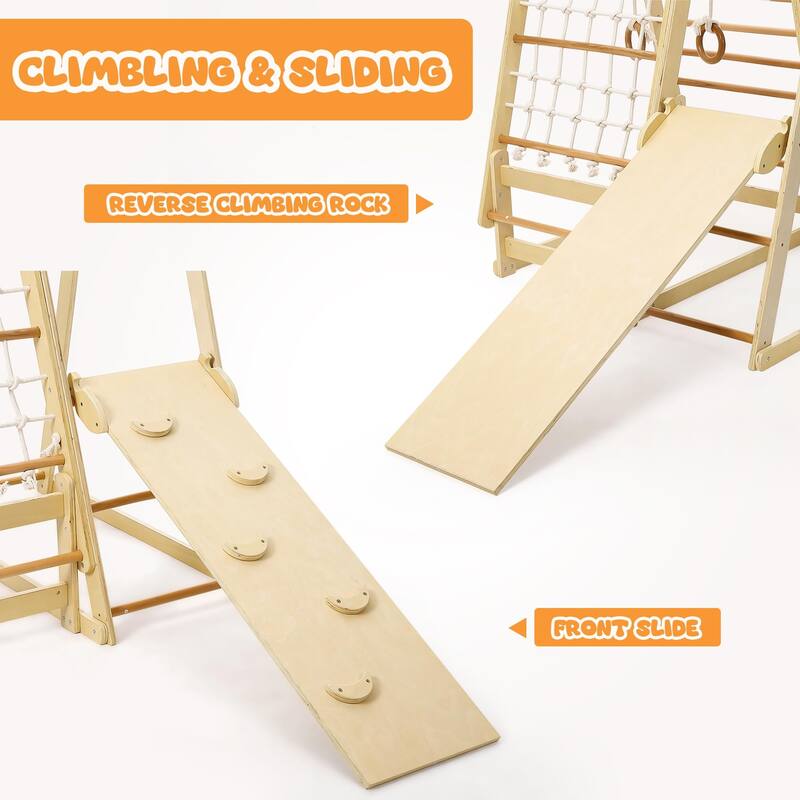 Gym Playset Climbing Structure for Climbing & Sliding for Boys and Girls