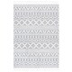 preview thumbnail 4 of 3, SAFAVIEH Trends Sachiko Moroccan Rustic Boho Rug 6'7" Square - Grey/Ivory - Square