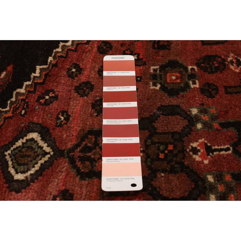 ECARPETGALLERY Hand-knotted Andelz Light Red Wool Rug - 4'3 x 6'11