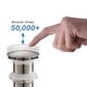 preview thumbnail 7 of 53, Bathroom Sink Pop Up Drain Stopper Full Cover without Overflow