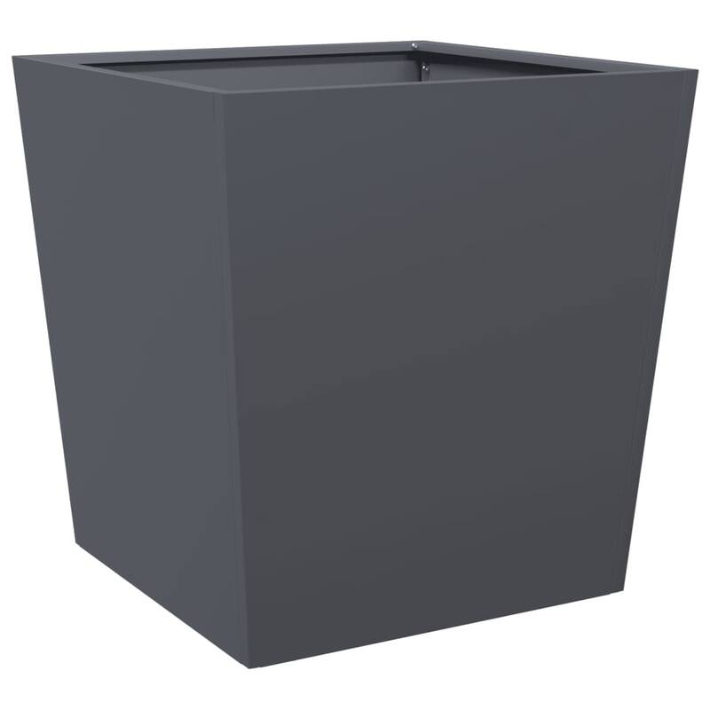 vidaXL Garden Planters Outdoor Flower Pot Patio Raised Bed Planter Box Steel