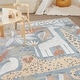 preview thumbnail 12 of 62, Nourison Astra Machine Washable Animal Print Area Rug