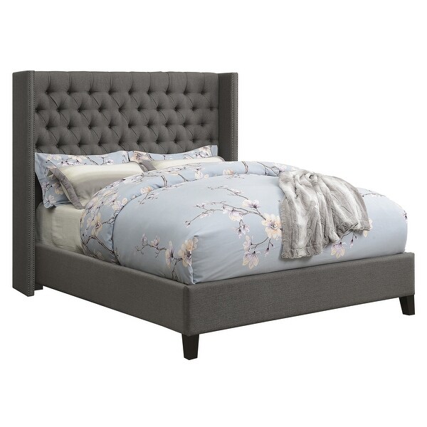 Cosmoliving by cosmopolitan audrey upholstered bed top