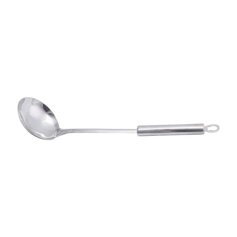 Stainless Steel Long Handle Soup Ladle Chef Cooking 11" Length 2pcs - Silver Tone - 11" x 2.8" x 0.8"(L*W*H)