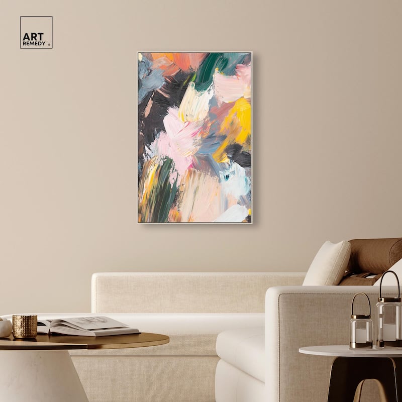 Chromatic Surge II Canvas by Art Remedy