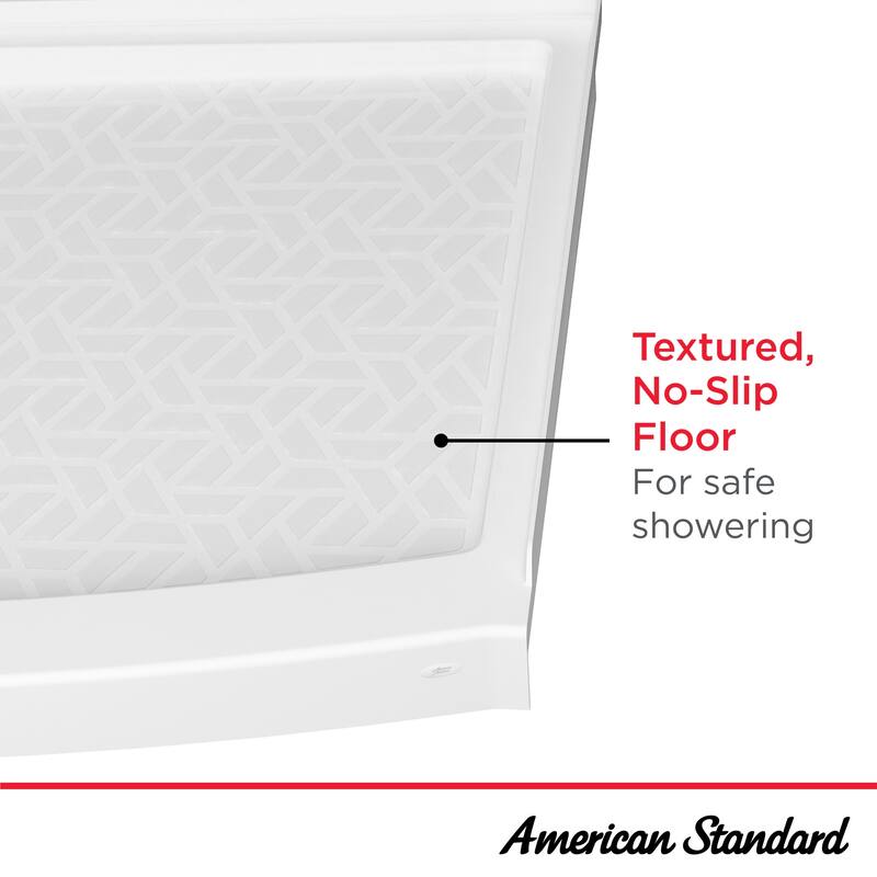 American Standard A8021T.RHO Aspirations 60" x 36" Rectangular Shower