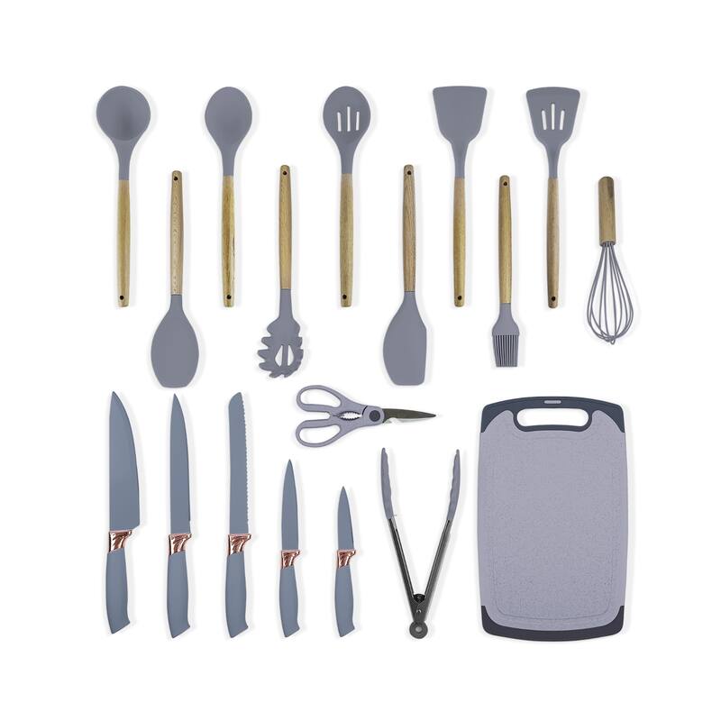 19-piece Non-stick Silicone Assorted Kitchen Utensil Set