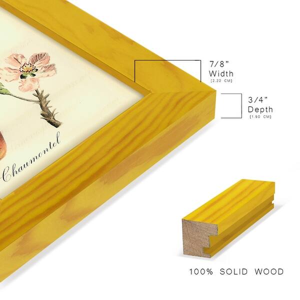 dimension image slide 3 of 18, Printed Tuscan Fruits IV -Framed Print w/glass-Cherry Red