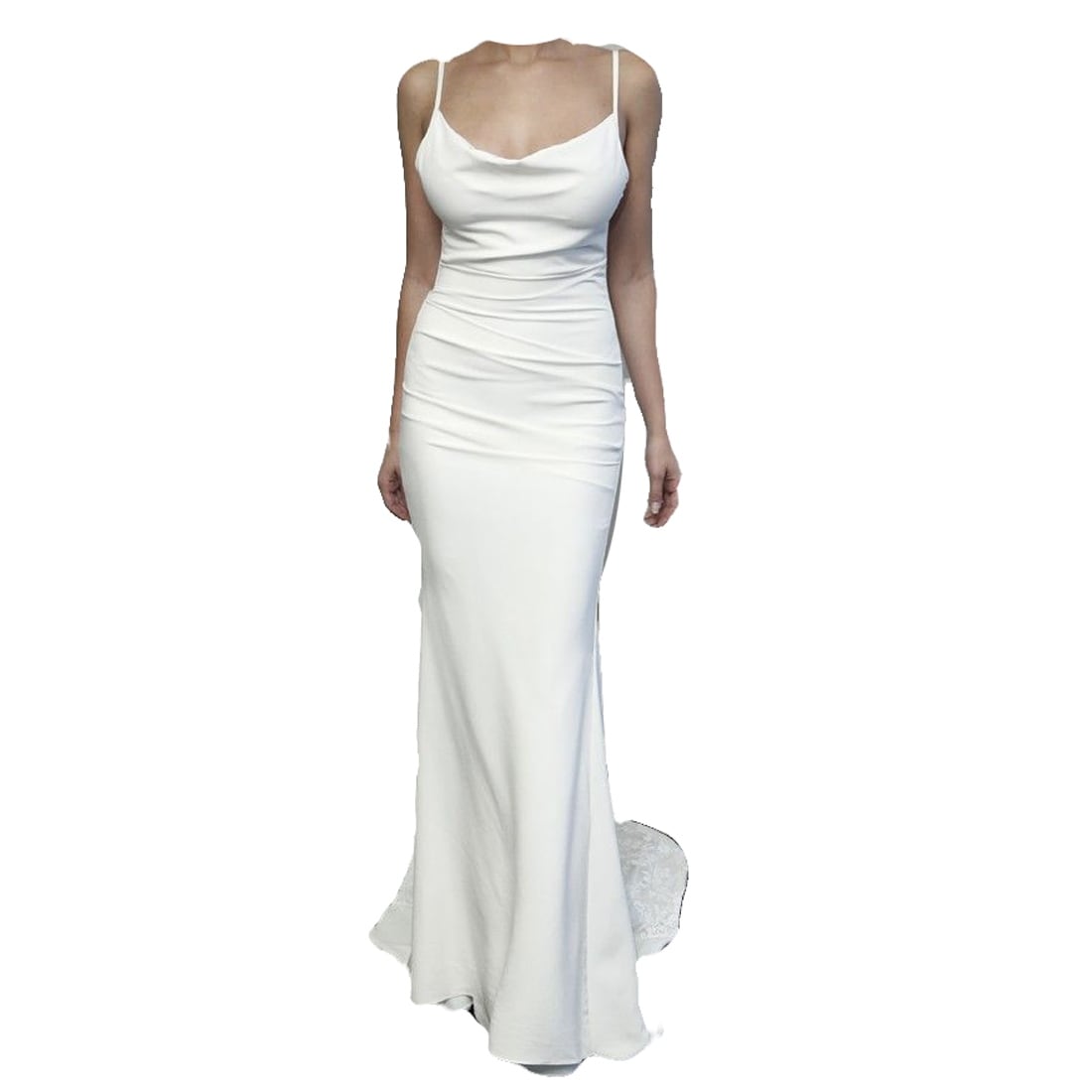 Nicole Miller Hampton Lace Back Gown 2024 www.gemologytidbits