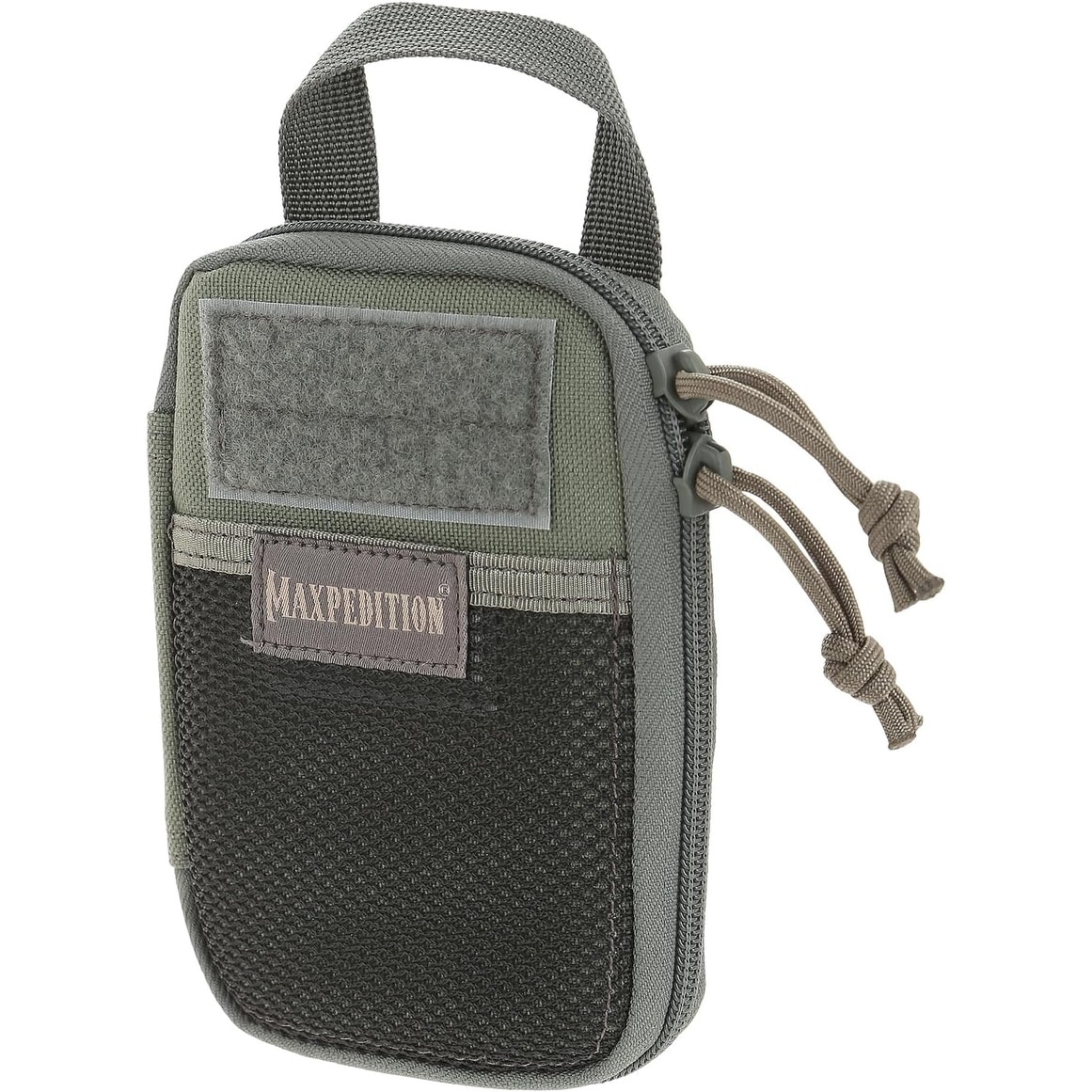 Maxpedition Mini Pocket Organizer, Molle compatible, Dual Zips - Foliage Green