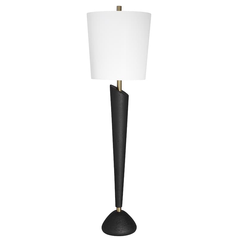 Reverse Tapered Shade Buffet Lamp - 36" - Black