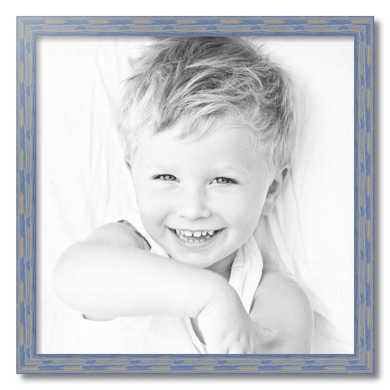 ArtToFrames Rustic Waves 24x24 Inch Picture Frame, 1.50 Inch Wood Poster Frame Available in Multiple Colors (56673-24x24)