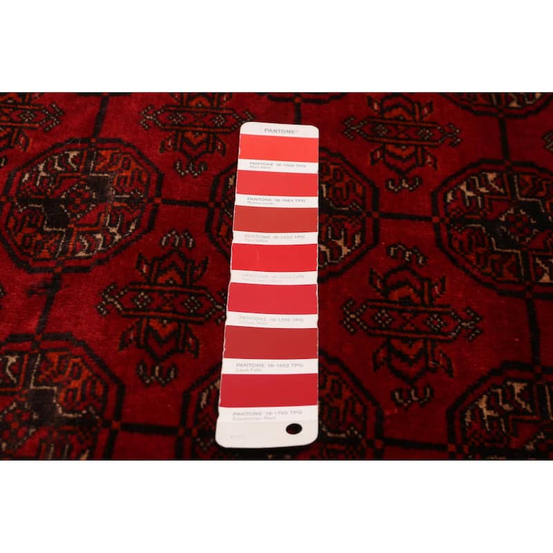 Teimani Red Rug 3'10" x 6'3" - 3'10 x 6'3