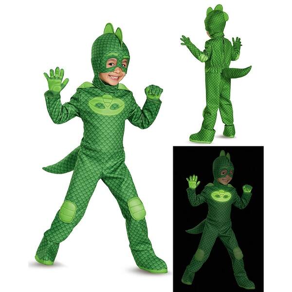 Shop Toddler Pj Masks Deluxe Gekko Costume Overstock 14672284