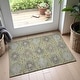 preview thumbnail 86 of 99, Premium Washable Super Soft Global Modern Mayfield Rug Aloe - 1'8" x 2'6"