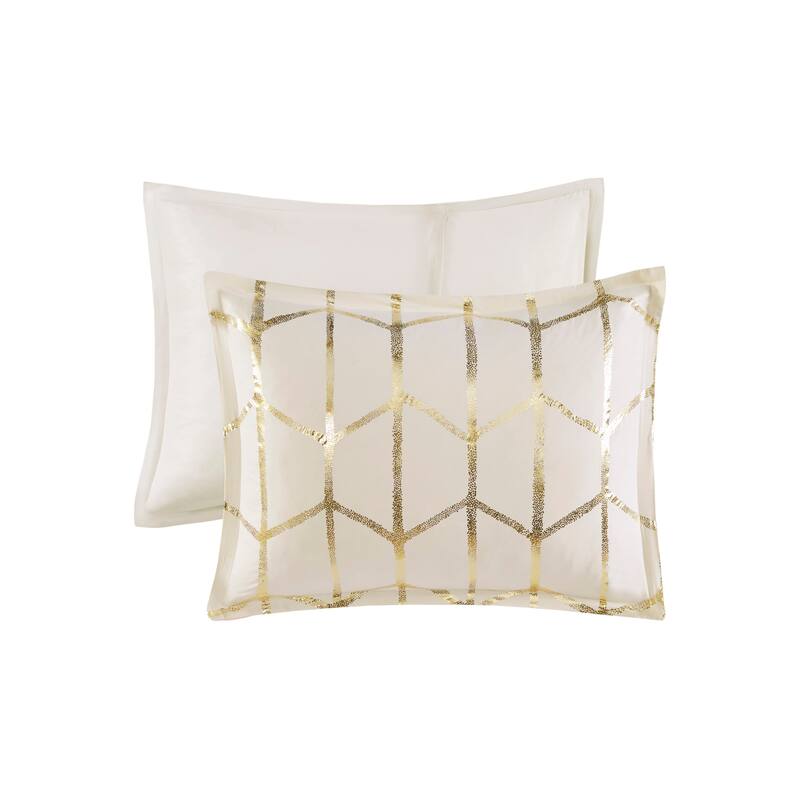 Intelligent Design Khloe 5-pc. Metallic Printed Comforter Set