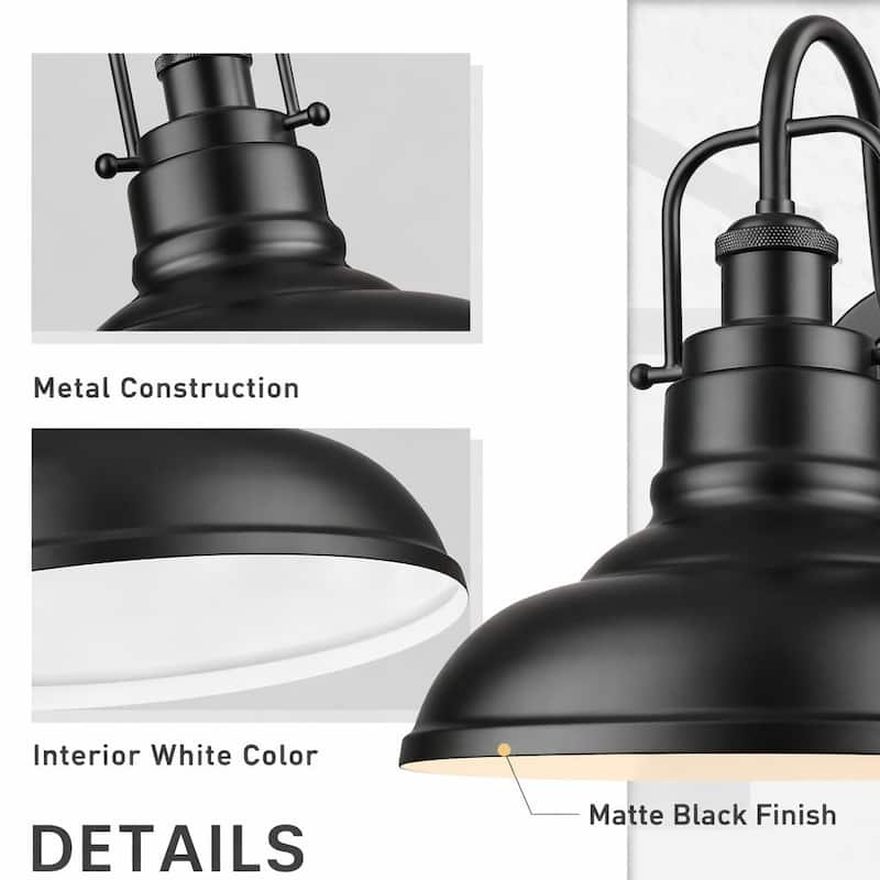 Exterior Outdoor Wall Sconce Farmhouse Barn Light