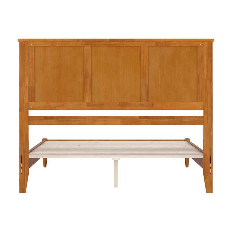 Charlotte Solid Wood Low Profile Platform Bed