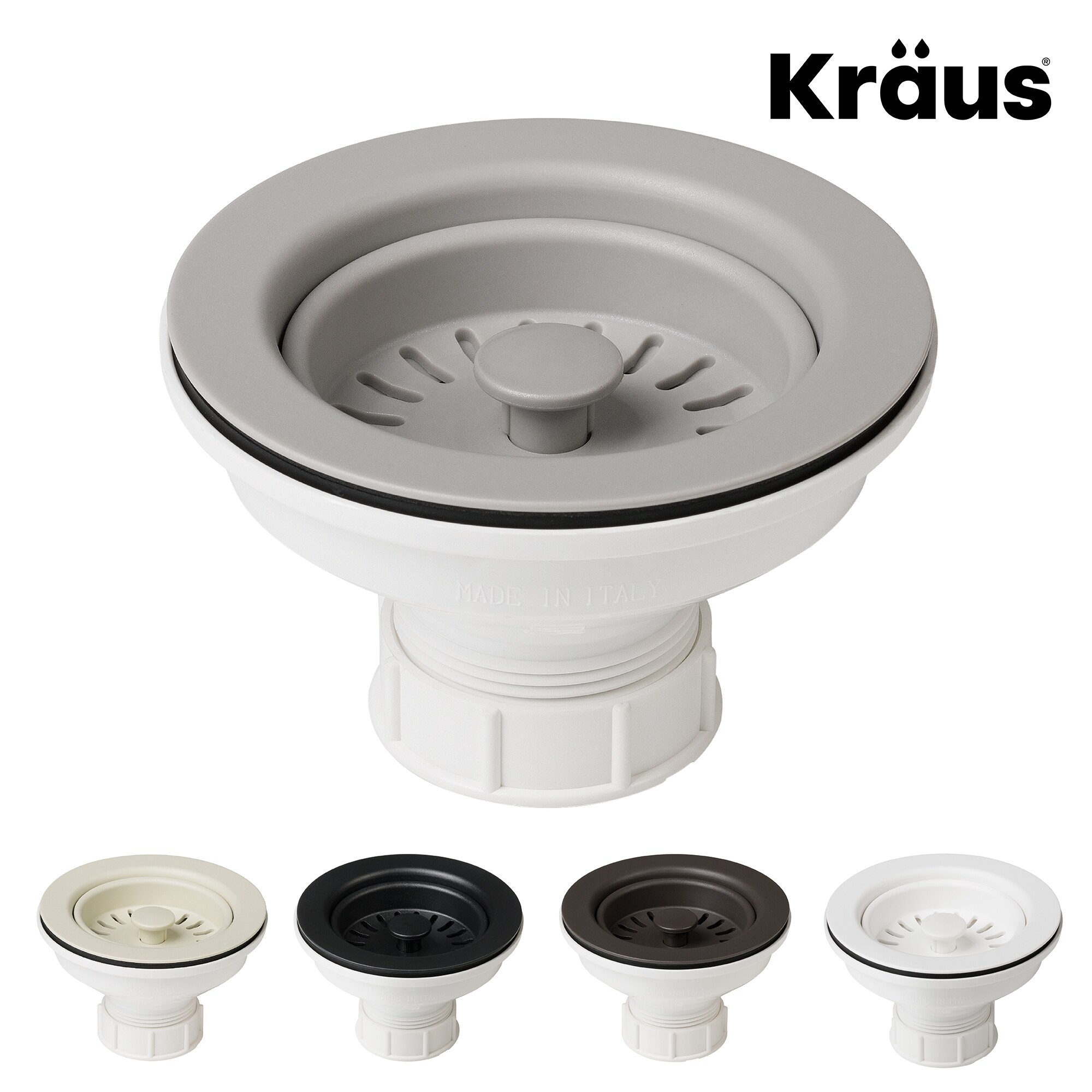 kraus sink strainer