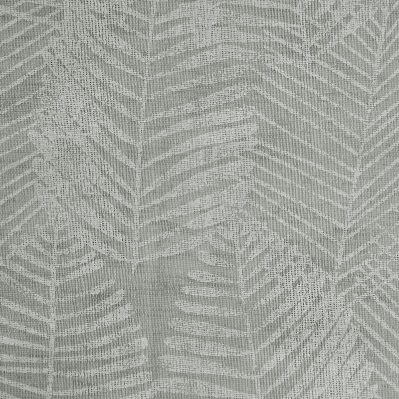 Trenton Faux Linen Dual Header Printed Curtain Panel by Habitat