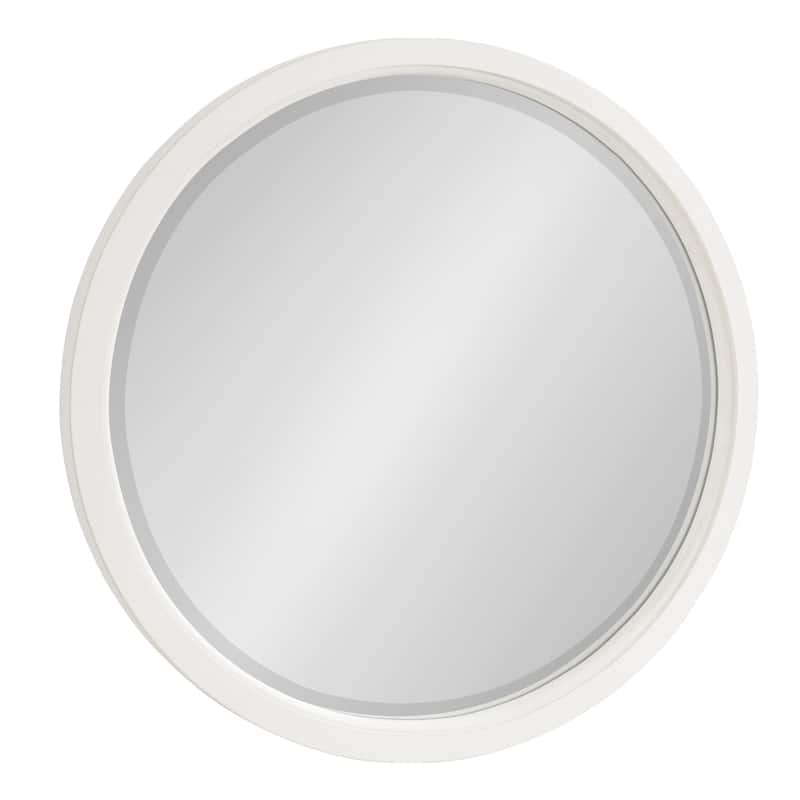 Kate and Laurel Hogan Round Framed Wall Mirror