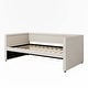 preview thumbnail 17 of 19, Upholstered Daybed with Trundle for Guest Room