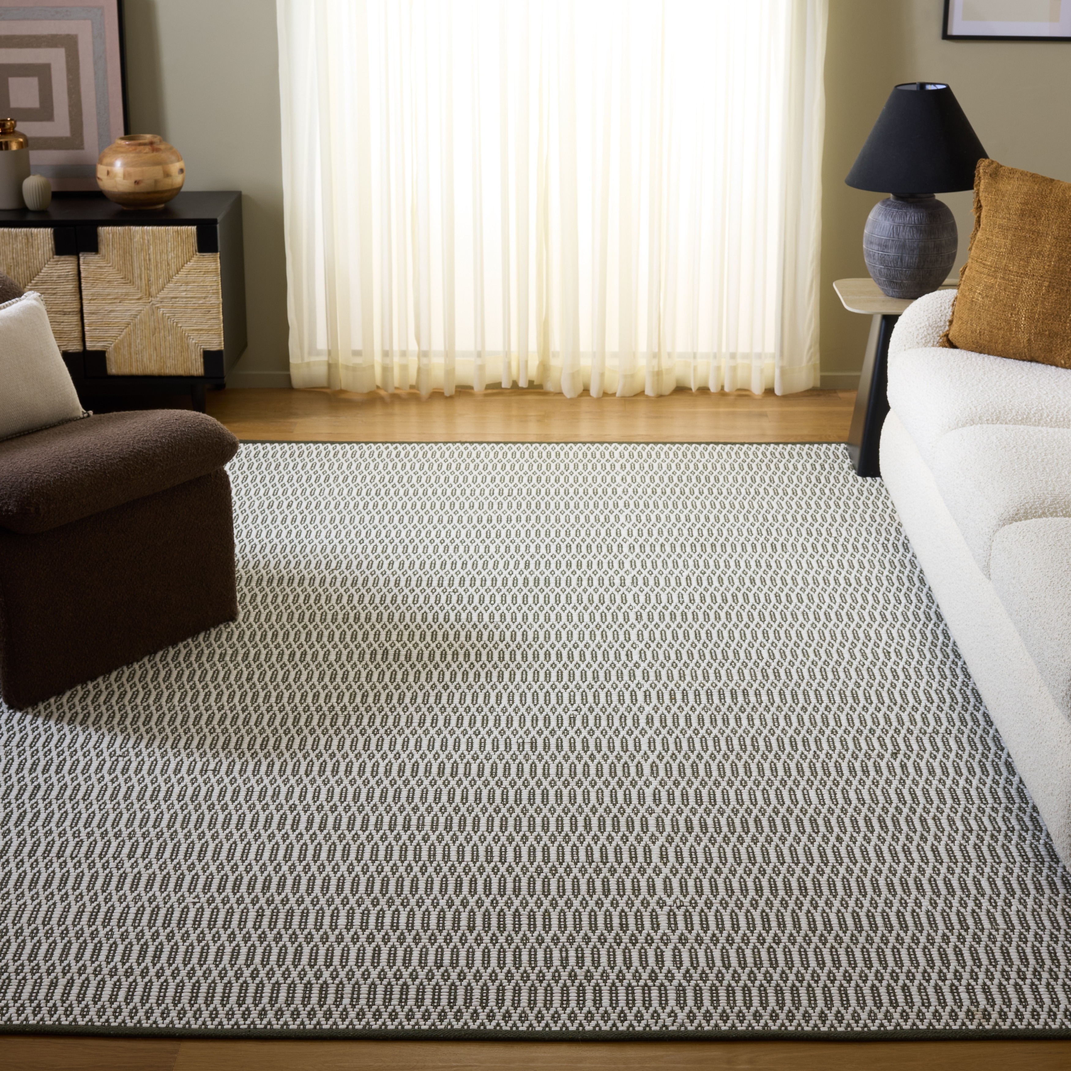 SAFAVIEH Handmade Montauk Willemina Contemporary Cotton Rug
