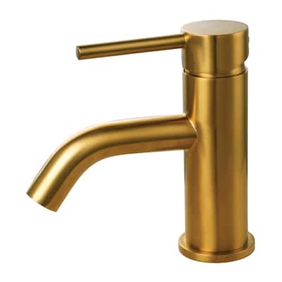 Kingston Brass Concord Single-Handle Bathroom Faucet with Push Pop-Up
