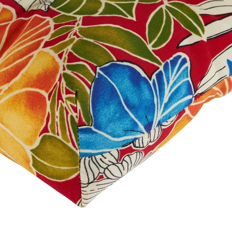 Aloha Floral 44-inch Swing/ Bench Cushion