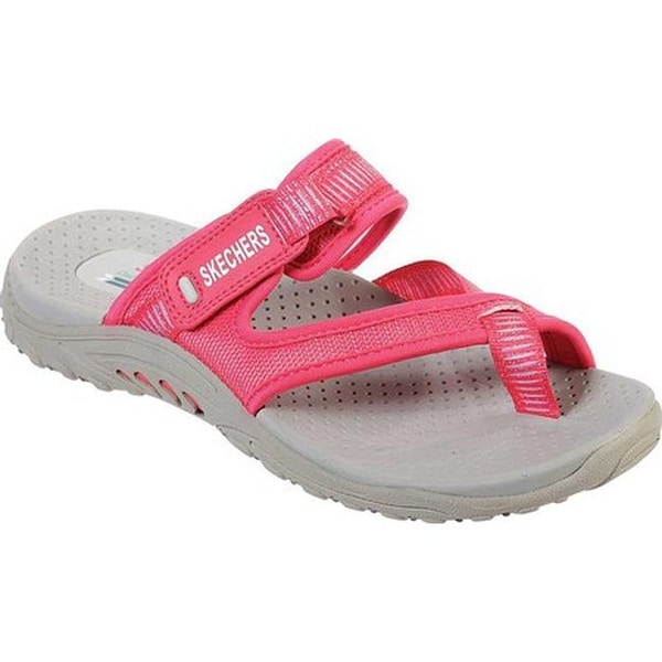 skechers sandals womens pink
