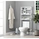 preview thumbnail 1 of 8, UTEX 3-Shelf Bathroom Organizer Over The Toilet, Bathroom Spacesaver,Collection Spacesaver White