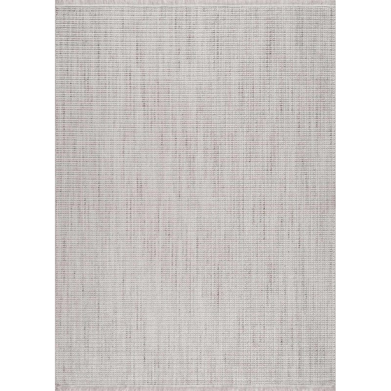 Hauteloom Gowan Hallway, Kitchen Runner Rug - Rose Cream, Nutmeg, Driftwood - 2'7" x 7'3"