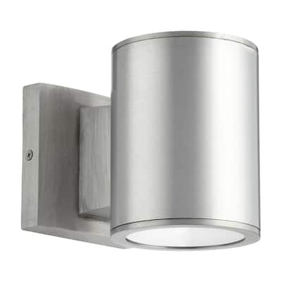 Quorum International Cylinder 6" Tall LED Outdoor Wall Sconce