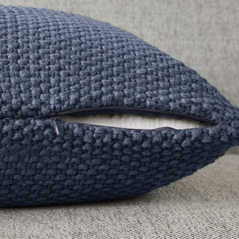 INK+IVY Bree Knit Euro Pillow Cover