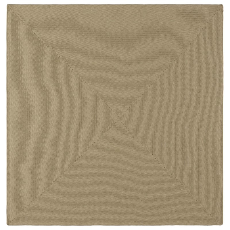SAFAVIEH Handmade Braided Country Casual Lavada Rug - 4' Square - Sage - Square