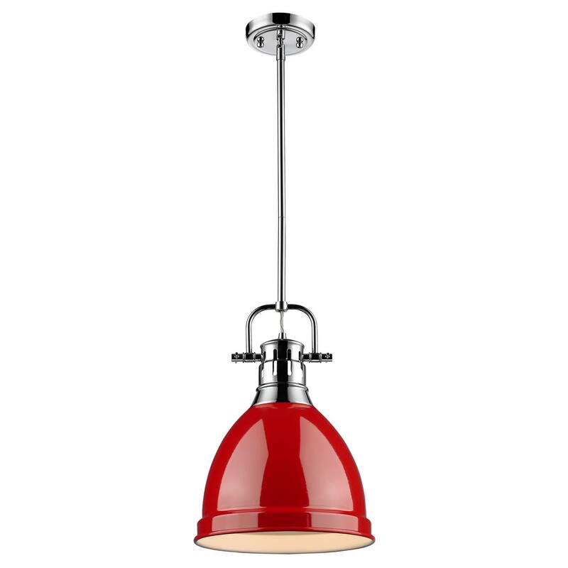 Golden Lighting Duncan Single Light 9" Wide Mini Pendant