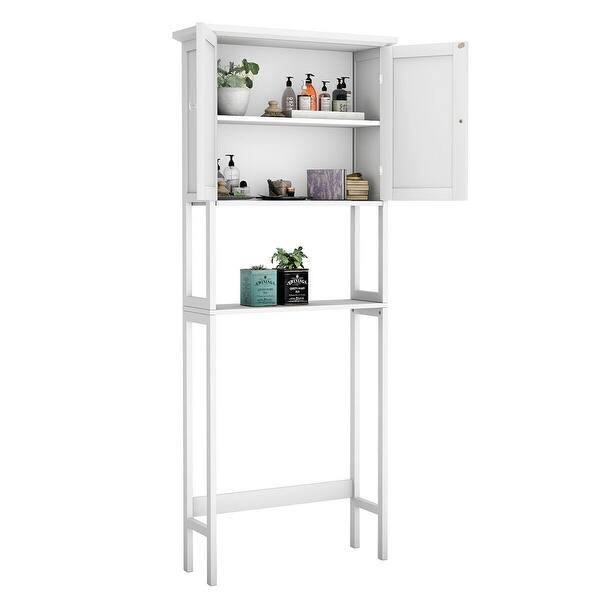 Shop Toilet Over The Toilet Bathroom Storage Space Saver With