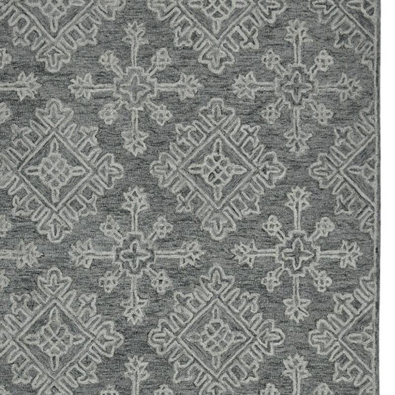 HomeRoots Oriental Transitional Rectangle Area Rug