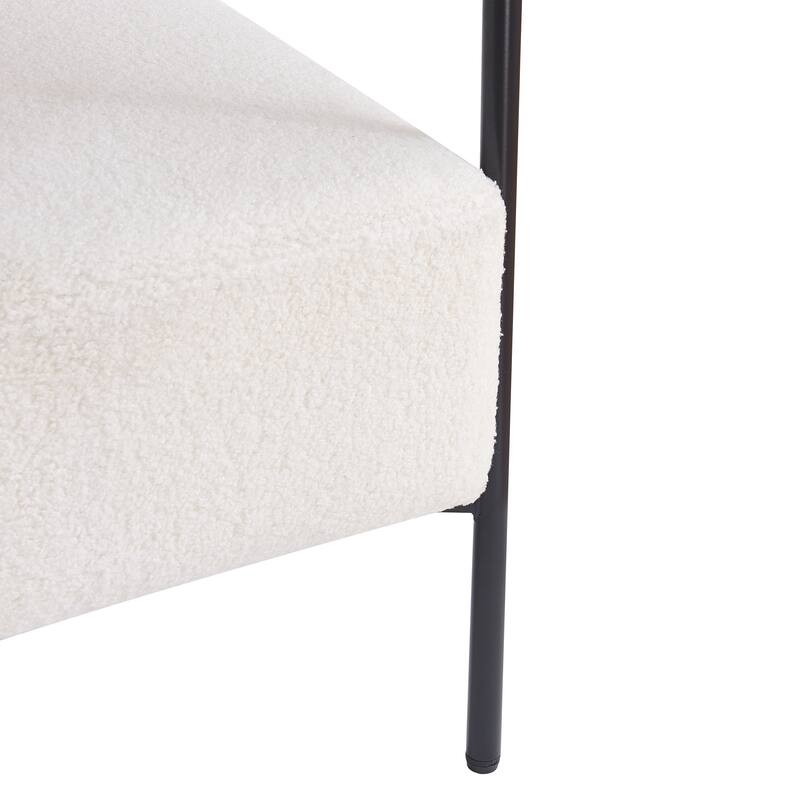 Modern Velvet Upholstered Dining Chair with Armrests, Cushions, Metal Legs for Dining Room Kitchen Bedroom Living Room