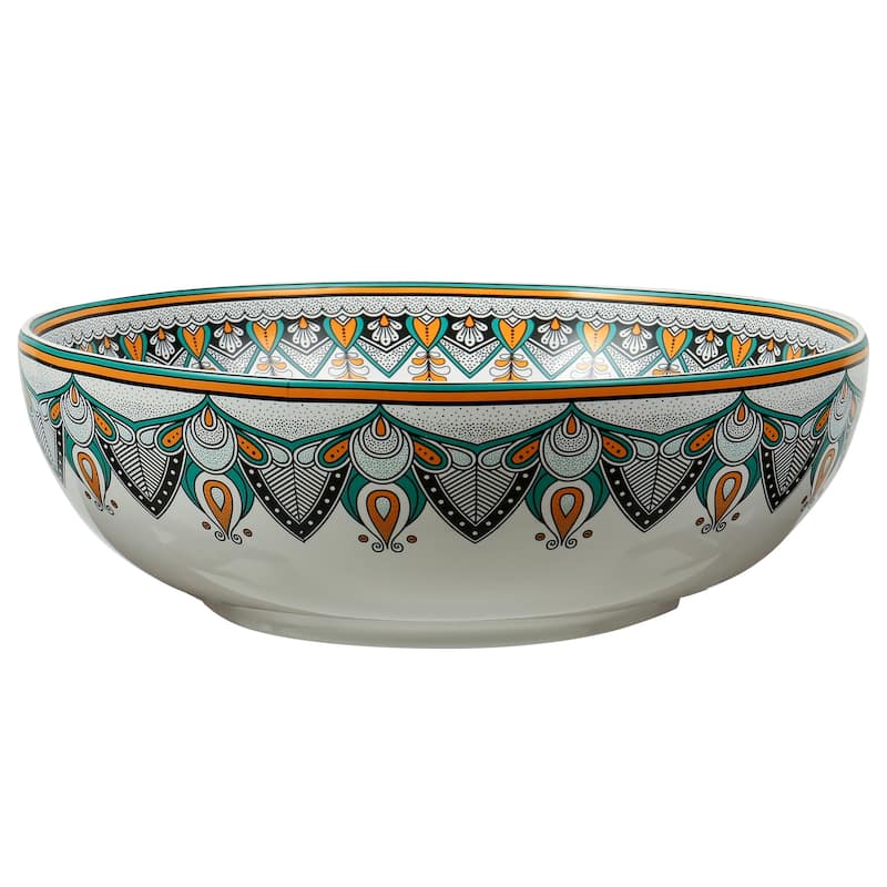 16" Round Artistic Ceramic Vessel Sink