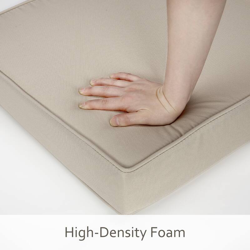 Patio Chair Cushion for Outdoor Furniture 19x19x4 Inch