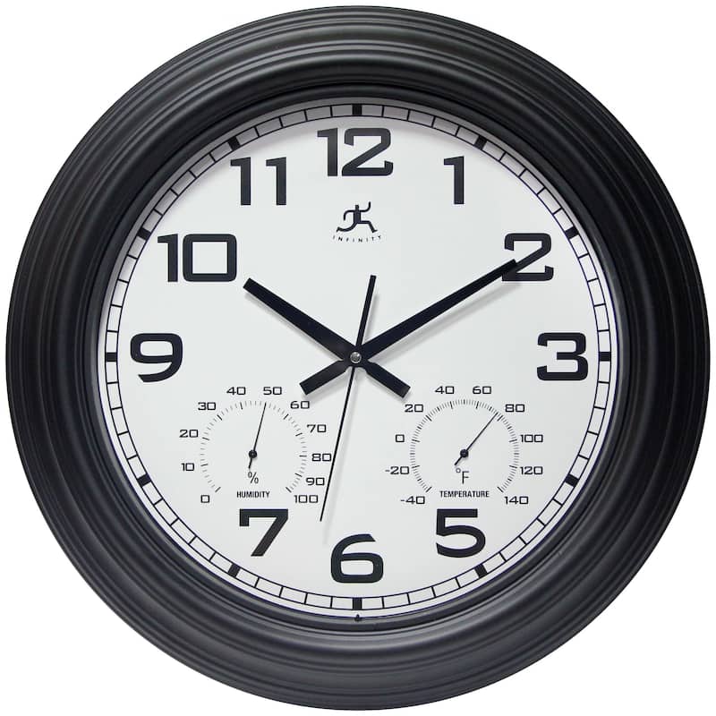 Classique Wall Clock - 18.5 x 2.5 x 18.5 - 18.5 x 2.5 x 18.5