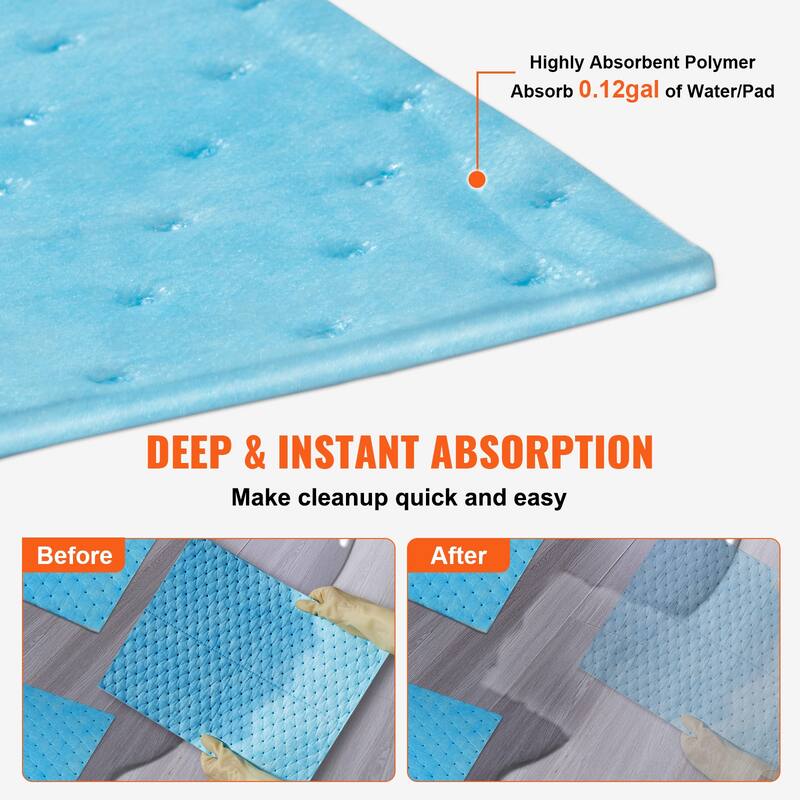 Spill Absorbent Pads Polypropylene Absorbent Pad for Water