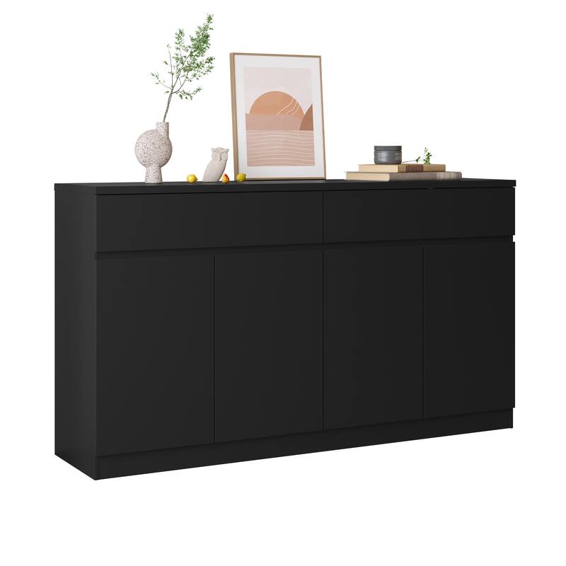 30" Bathroom Vanity with Top Sink, Modern Bathroom Storage Cabinet with 2 Drawers and a Tip-out Drawer, Single Sink